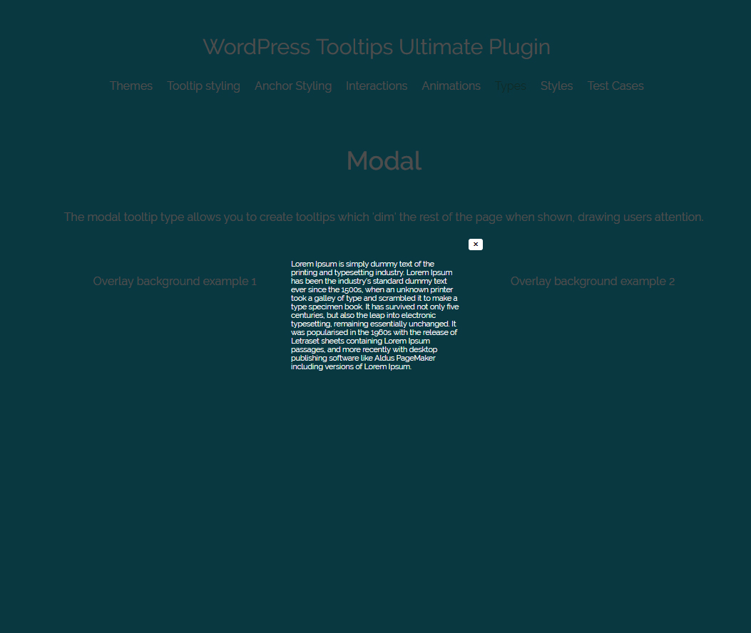 Wordpress Plugin Tooltip Html Type