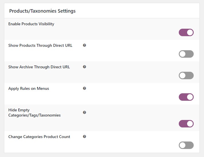 WooCommerce Hide Products, Categories, Prices, Payment and Shipping by User Role - 1